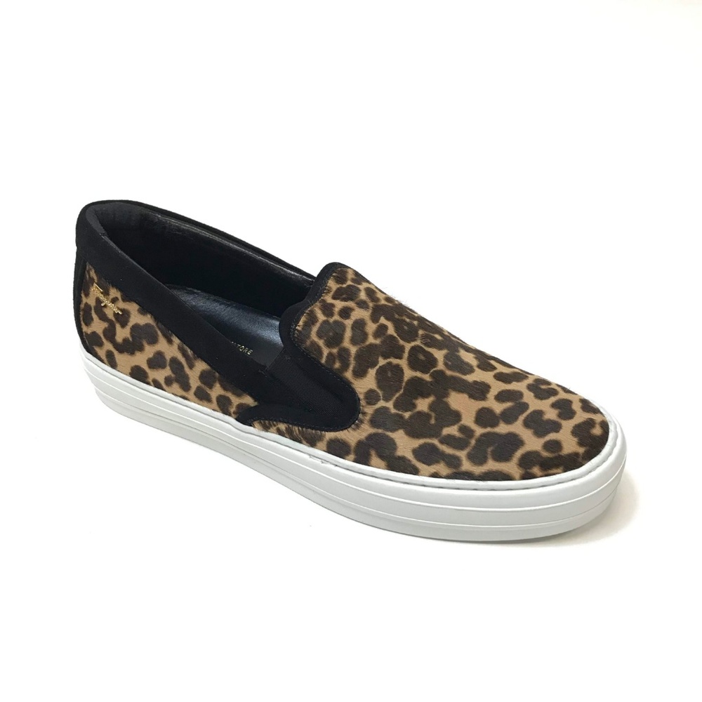 Salvatore Ferragamo PACAU 2 Leather Flats Size 7.5 - Picture 5 of 6